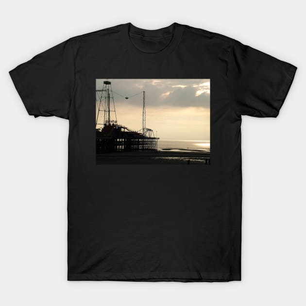 Sunset at the pier T-Shirt by fantastic-designs